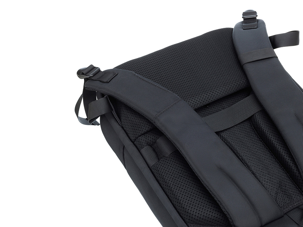 Рюкзак TORBER ВОЯЖ c отделением для ноутбука 17'', черный, полиэстер 900D, 31х17х44 см, 18 л — изображение 8
