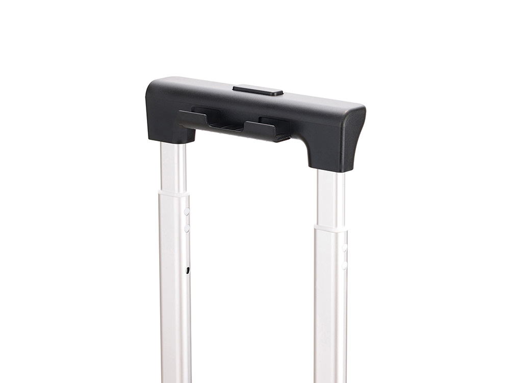 Чемодан TORBER БАЙКАЛ, тёмно-серый металлик, поликарбонат, 37,5 x 20 х 54 см, 37 л — изображение 10