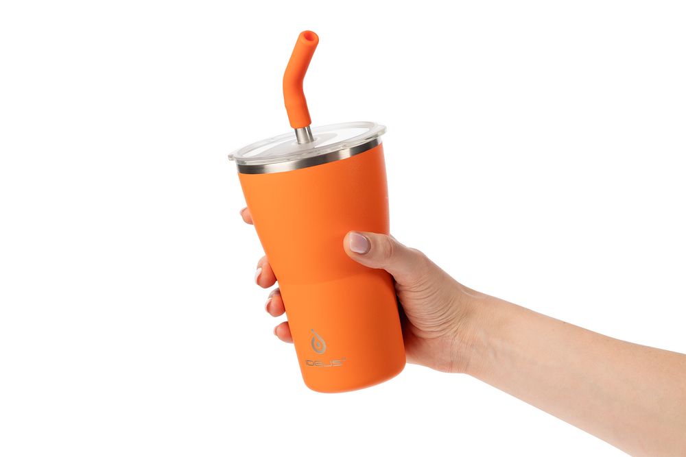 Термостакан Sapporo, оранжевый — изображение 10