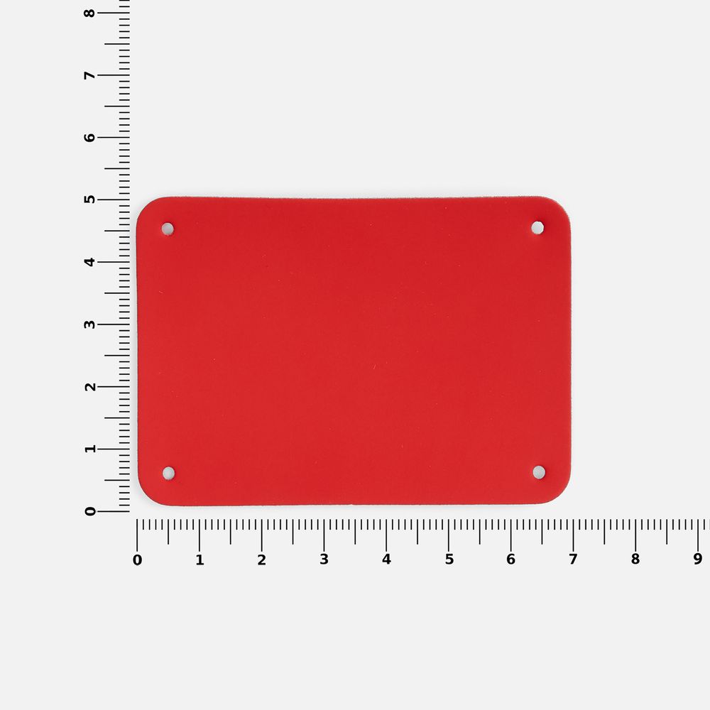 Лейбл Eta Soft Touch, XL, красный — изображение 2