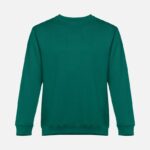 Свитшот унисекс Delta, темно-зеленый