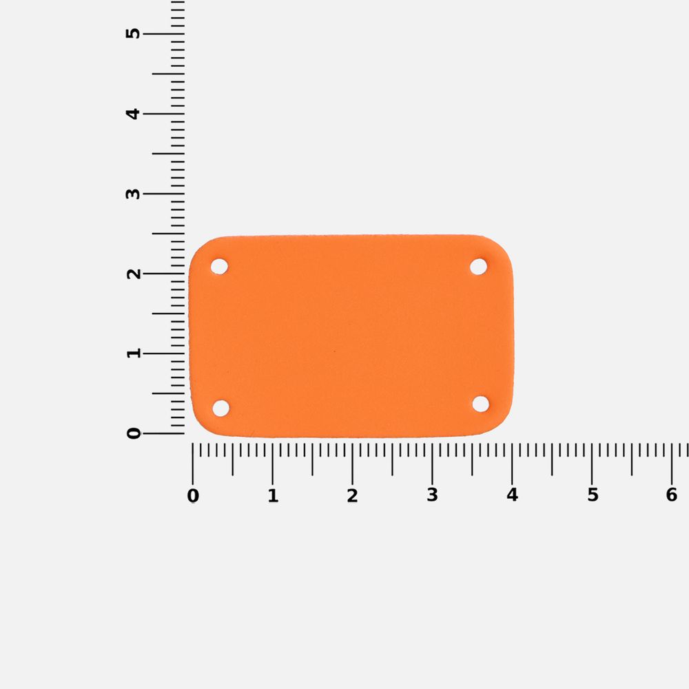 Лейбл Eta Soft Touch, S, оранжевый — изображение 2