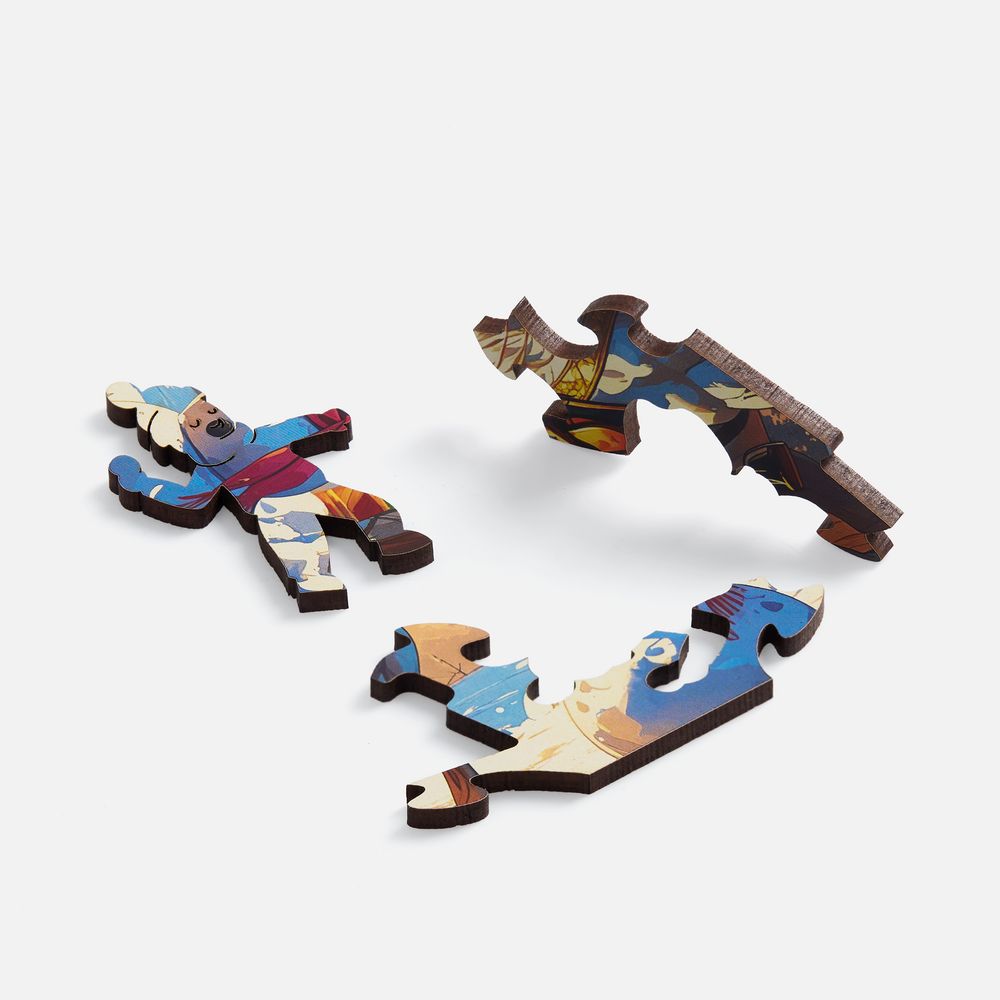 Деревянный пазл с крышкой PuzzleBox на заказ — изображение 3