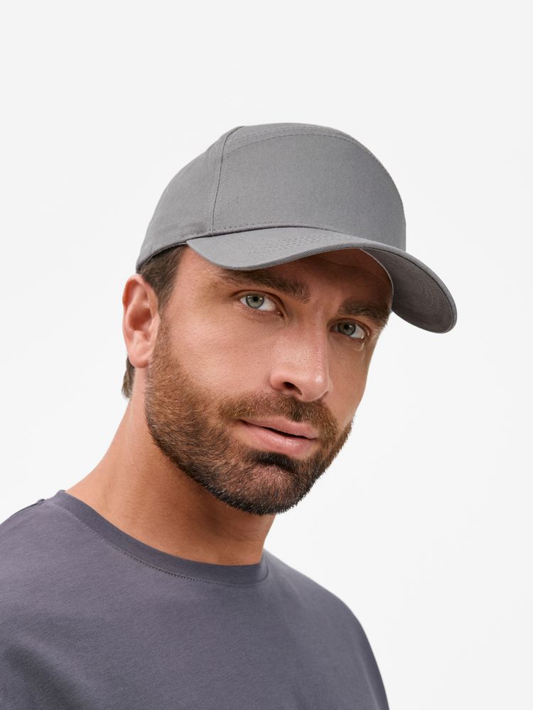 Бейсболка Settaro, серая — изображение 5