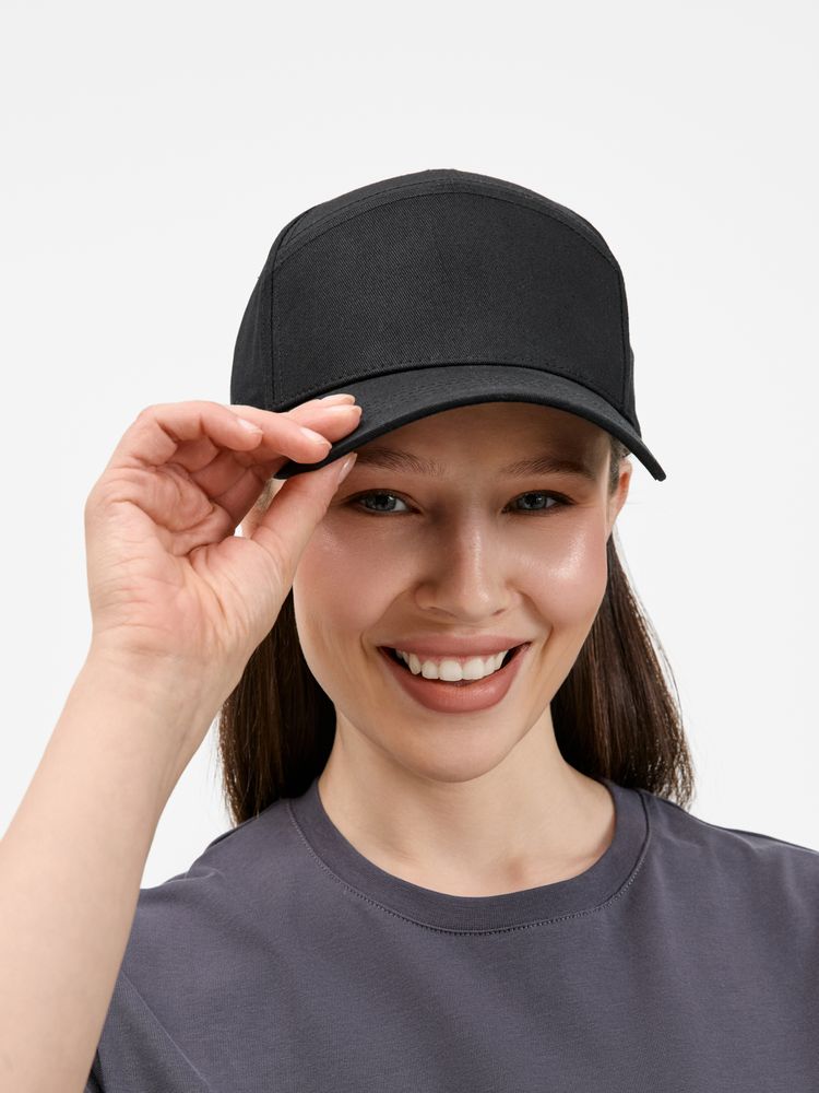 Бейсболка Settaro, черная — изображение 8