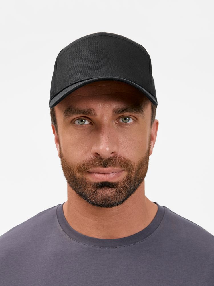 Бейсболка Settaro, черная — изображение 7