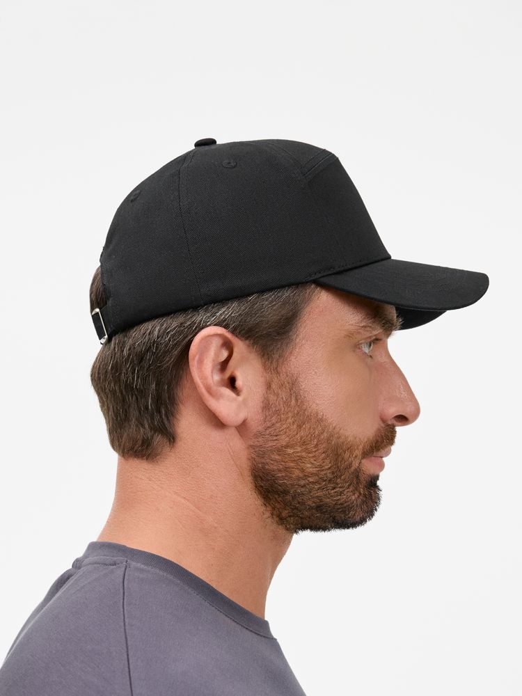 Бейсболка Settaro, черная — изображение 6