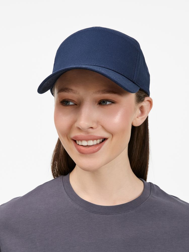 Бейсболка Settaro, темно-синяя — изображение 8