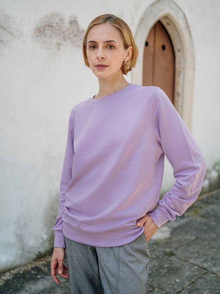 Свитшот унисекс Colombo, ярко-синий — изображение 4