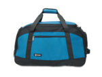 Сумка спортивная TORBER, синий/черный, полиэстер, 52 х 25 х 30 см