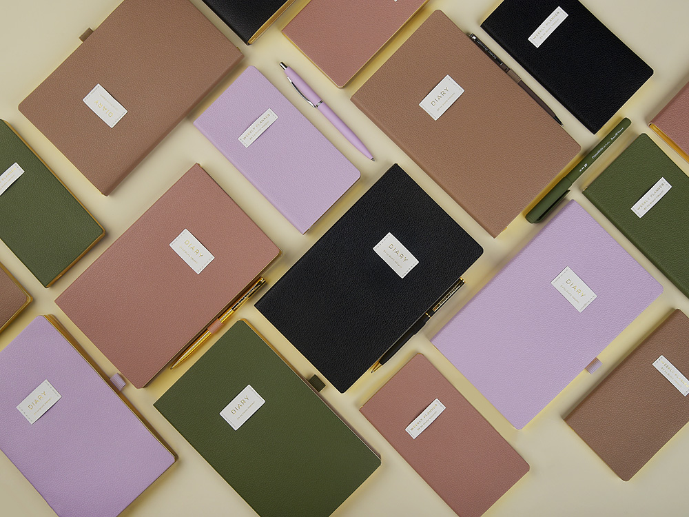 Еженедельник недатированный А6 Verde с нашивкой, зеленый — изображение 7