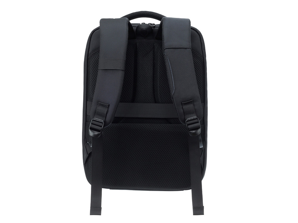 Рюкзак TORBER ВОЯЖ c отделением для ноутбука 17'', черный, полиэстер 900D, 31х17х44 см, 18 л — изображение 4