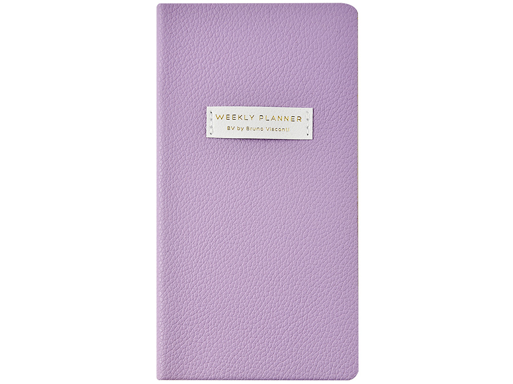 Еженедельник недатированный А6 Zefirс нашивкой, сиреневый — изображение 2