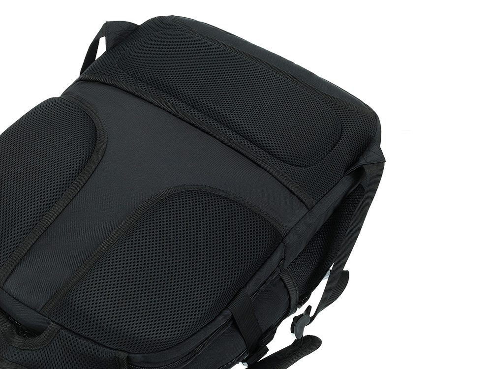 Рюкзак TORBER МЕГАПОЛИС с отделением для ноутбука 16, чёрный, полиэстер, 47 х 34 x 28 см — изображение 8