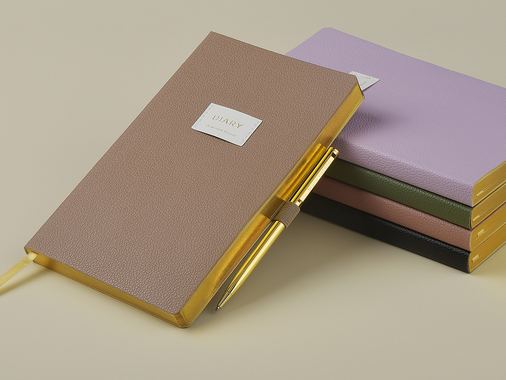 Ежедневник недатированный А5 Morandi. Пыльная роза с нашивкой, пыльно-розовый — изображение 10