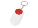 Брелок-футляр для таблеток Pill, белый/красный