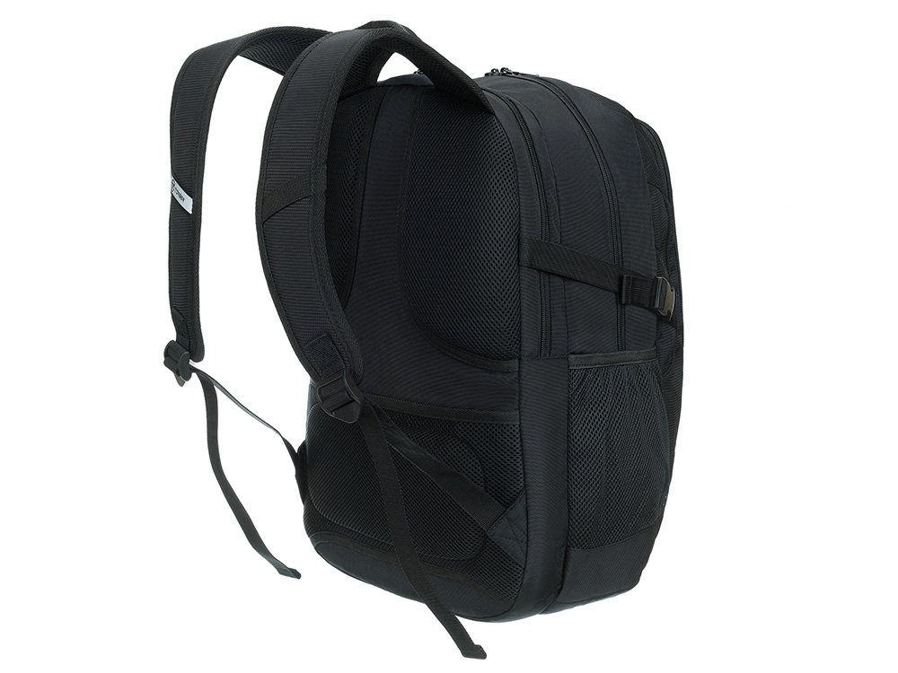 Рюкзак TORBER МЕГАПОЛИС с отделением для ноутбука 16, чёрный, полиэстер, 47 х 34 x 28 см — изображение 3