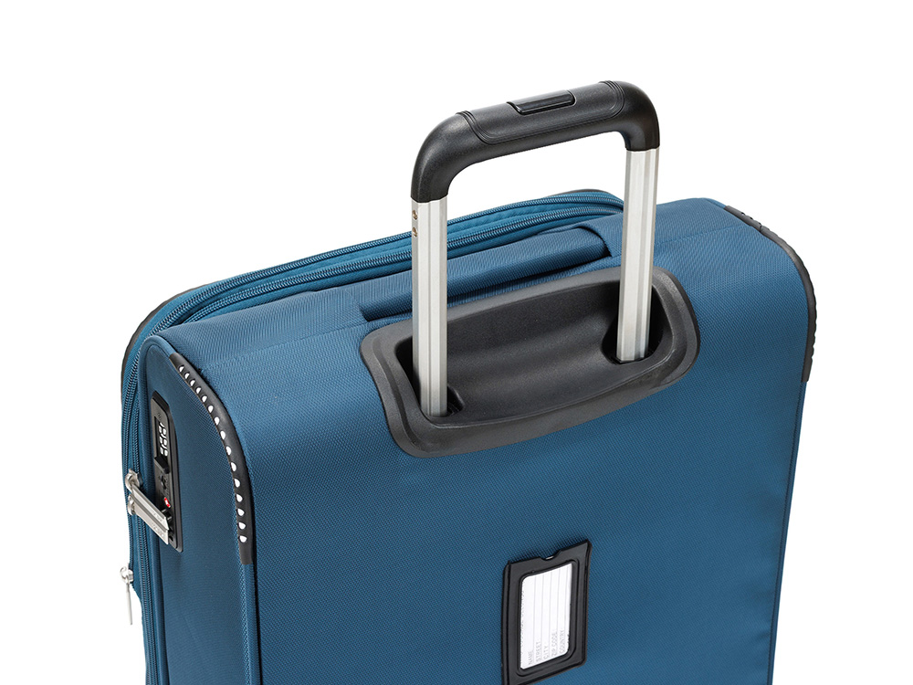Чемодан TORBER ВИВИ, синий, полиэстер, 39 х 20 х 54 см, 36 л — изображение 7
