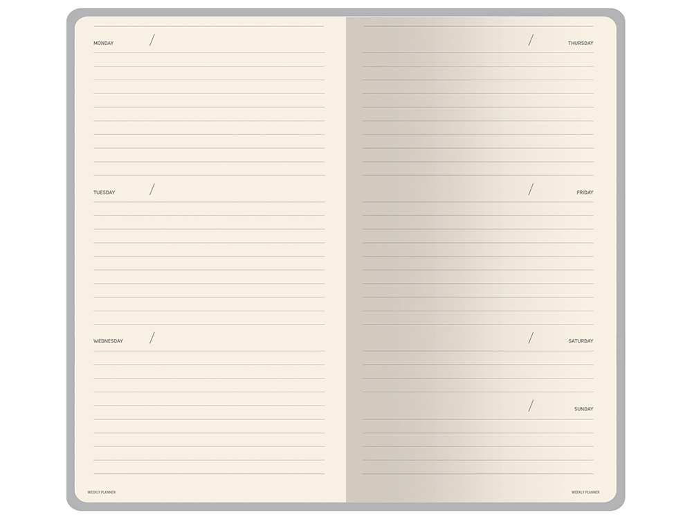 Еженедельник недатированный А6 Zefirс нашивкой, сиреневый — изображение 6