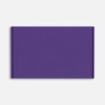 Лейбл из ПВХ Dzeta, XL, фиолетовый