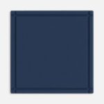 Лейбл из ПВХ Dzeta, L, темно-синий