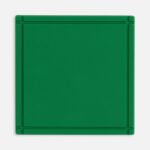 Лейбл из ПВХ Dzeta, L, зеленый