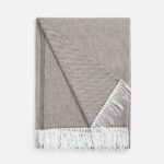 Плед «Гирвас», темно-бежевый