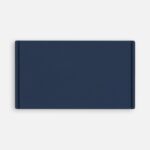 Лейбл из ПВХ Dzeta, M, темно-синий