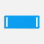 Лейбл из ПВХ Kova, голубой