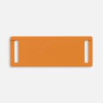 Лейбл из ПВХ Kova, оранжевый