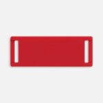 Лейбл из ПВХ Kova, красный