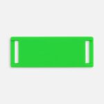 Лейбл из ПВХ Kova, зеленый неон