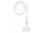Ремешок на шею для телефона Нэко, белый