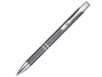 Шариковая ручка Moneta из переработанного алюминия (черные чернила) - Серый