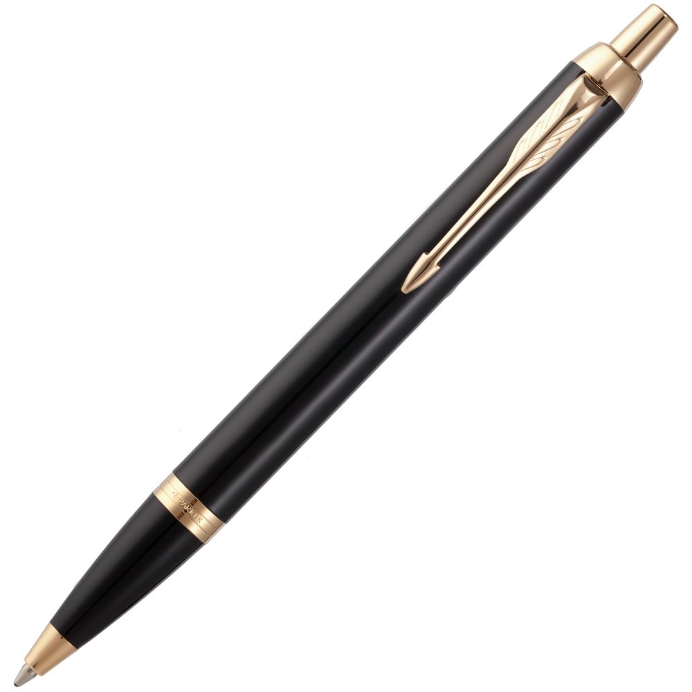 Ручка шариковая Parker IM Core Black GT, черная — изображение 4