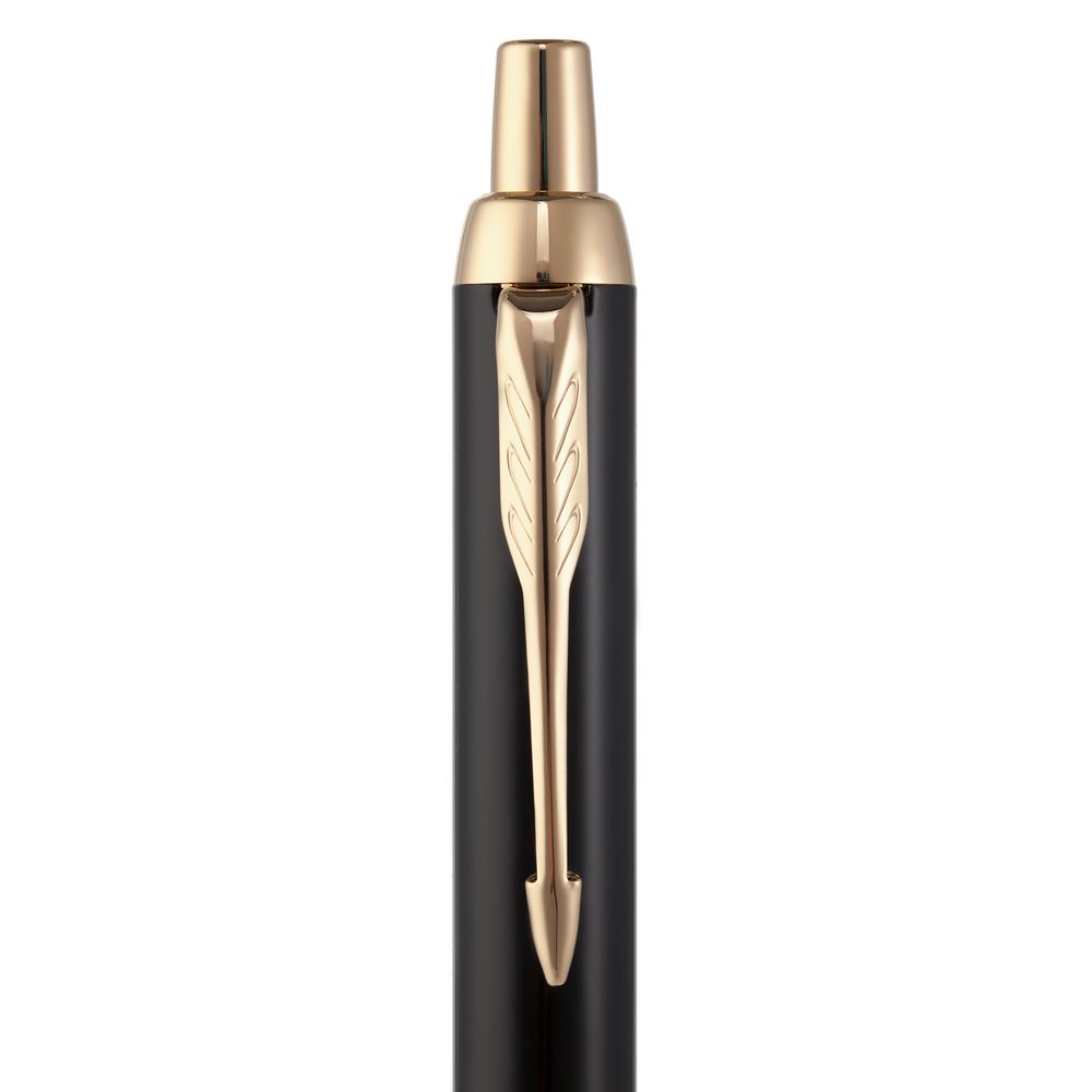 Ручка шариковая Parker IM Core Black GT, черная — изображение 5
