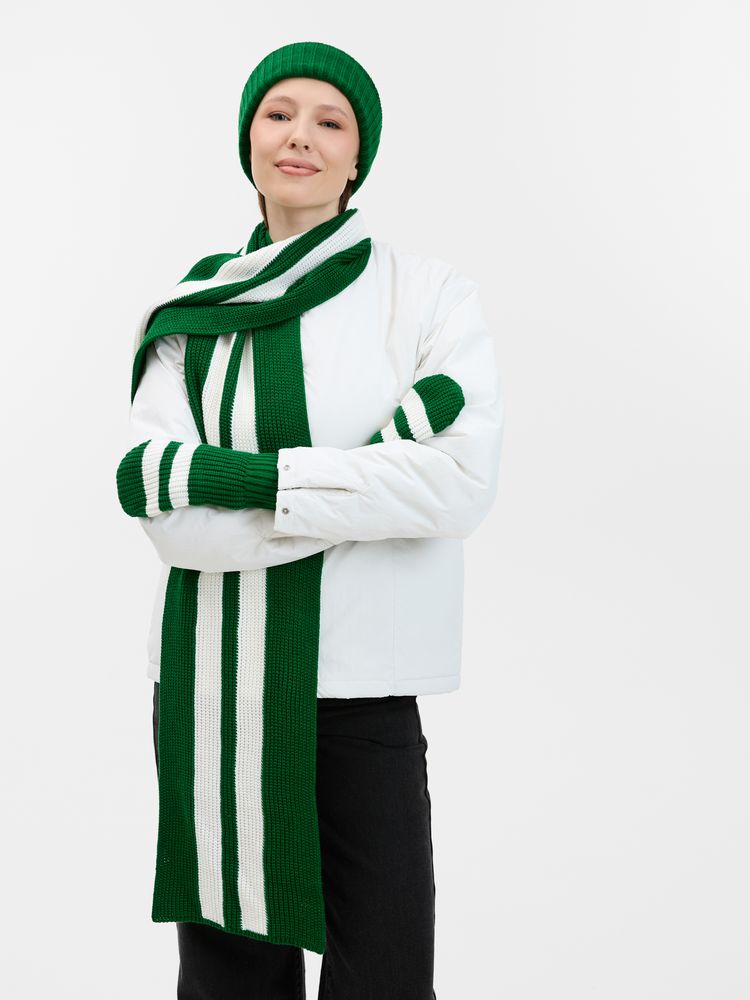 Шапка Winwear, темно-зеленая (глубокий зеленый) — изображение 6