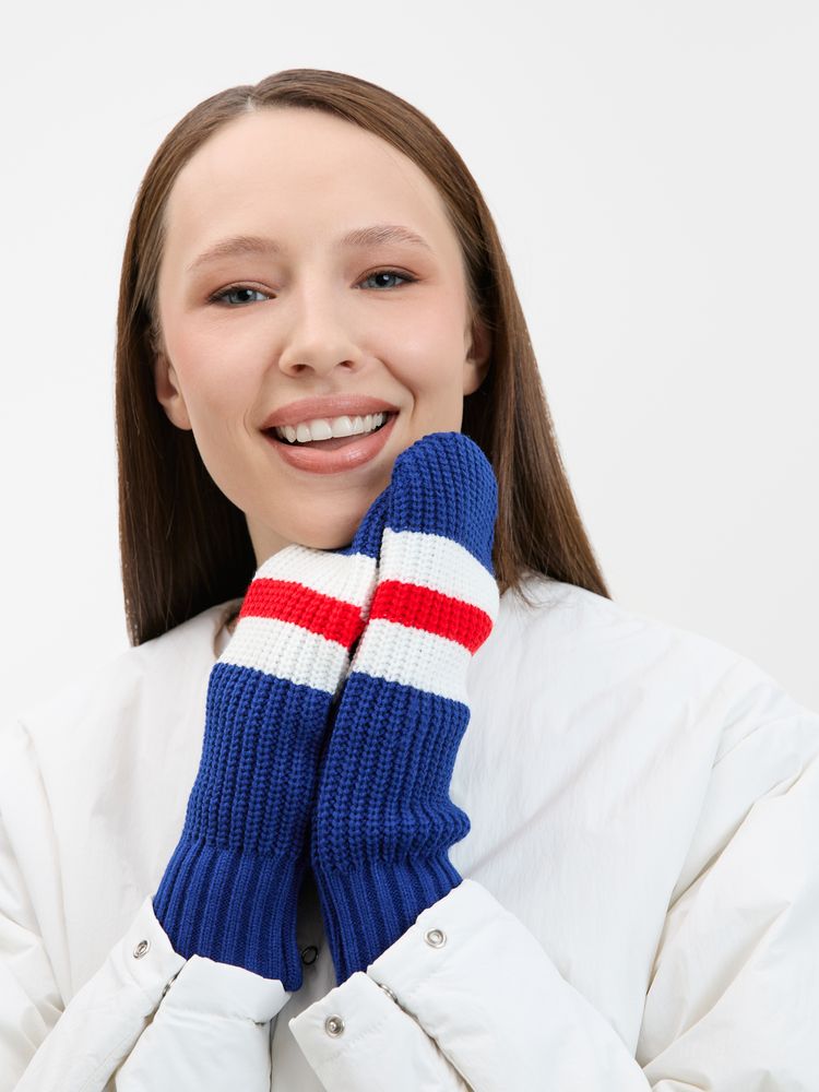 Варежки Winwear, темно-синие (кобальт) — изображение 3