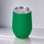 Термокружка Sense Gum, soft-touch, непротекаемая крышка, 370мл, зеленый