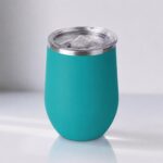 Термокружка Sense Gum, soft-touch, непротекаемая крышка, 370мл, бирюзовый 320C