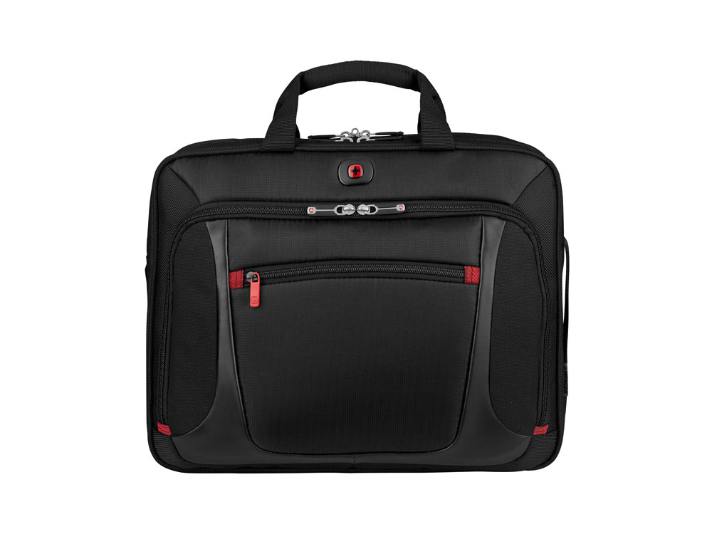 Портфель для ноутбука 15'' WENGER Sensor, черный, полиэстер/ПВХ, 40 x 15 x 33 см, 9 л — изображение 3