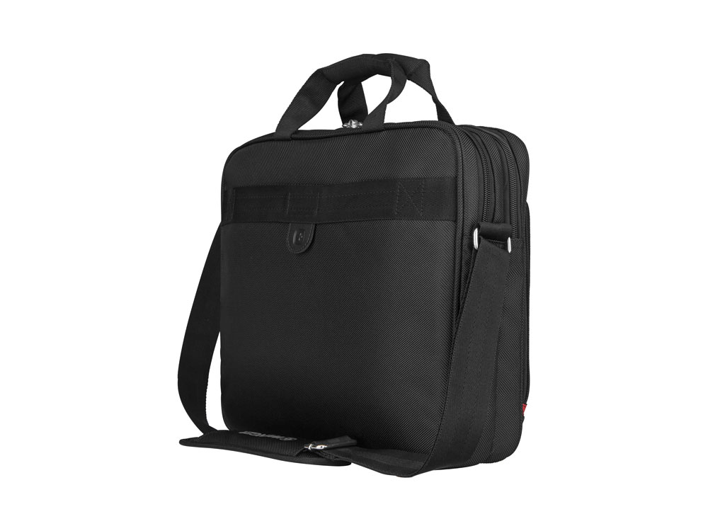Портфель для ноутбука 15'' WENGER Sensor, черный, полиэстер/ПВХ, 40 x 15 x 33 см, 9 л — изображение 2