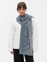 Шарф Denim XXL на заказ, полушерсть