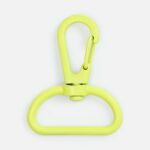 Застежка-карабин Snap Hook, L, желтый неон