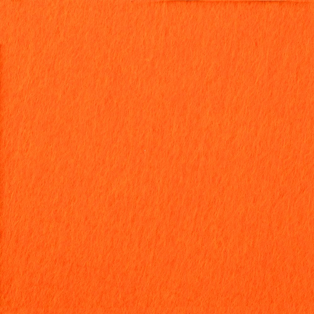 Заготовка из фетра Felt 600, оранжевый неон