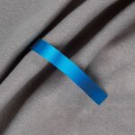 Лента сатиновая Satin 10 М, голубая, 70 см
