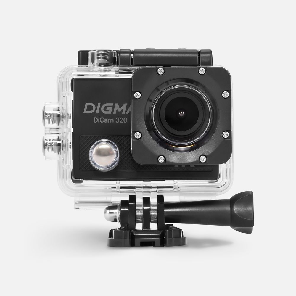 Экшн-камера Digma DiCam 320, черная — изображение 11