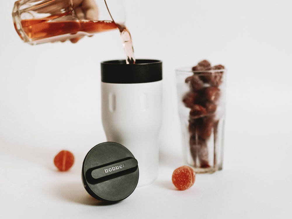 Термос питьевой, вакуумный, бытовой, тм bobber. Объем 0,35 литра. Артикул Tumbler-350 Iced Water — изображение 6