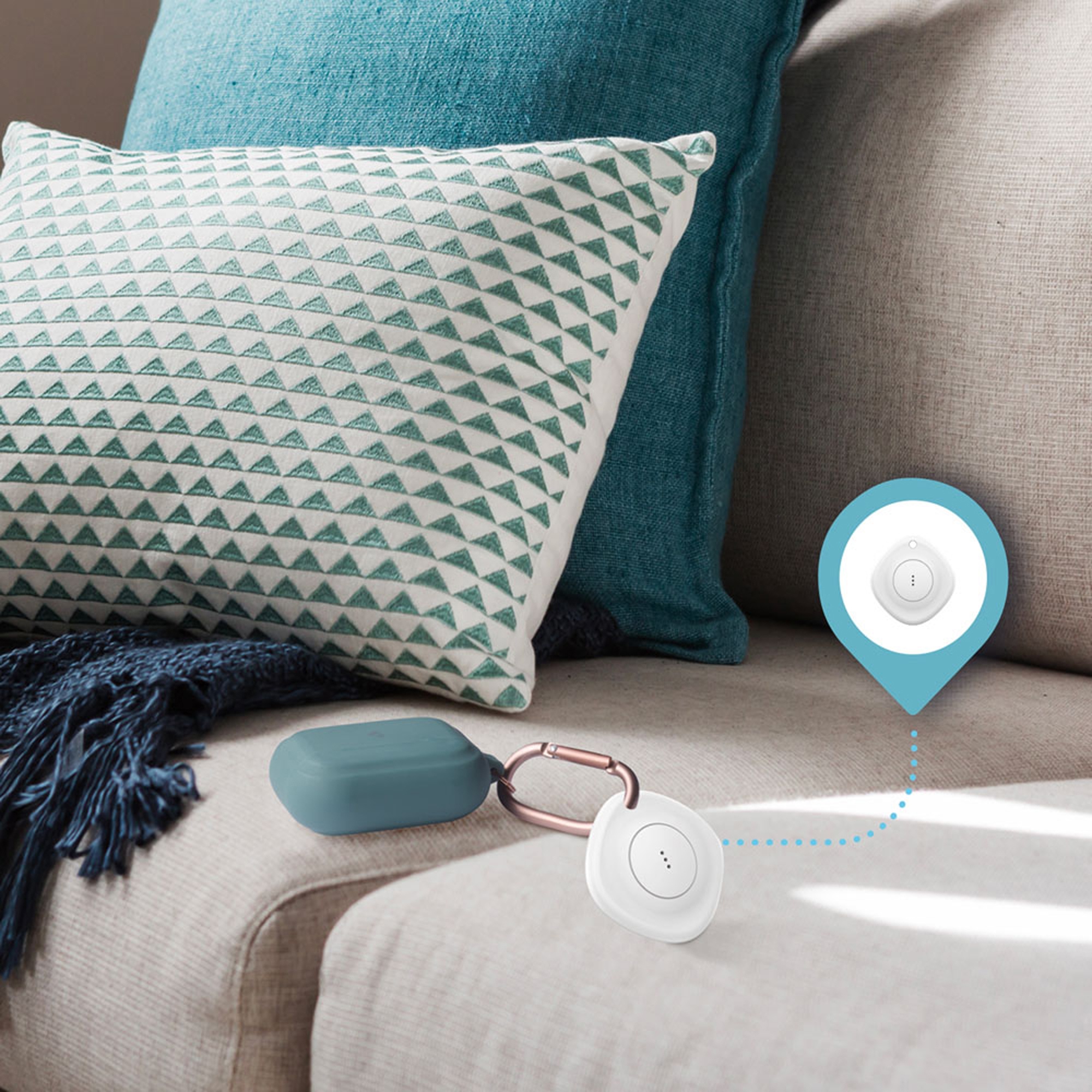 Bluetooth трекер D-Tag, белый, Deppa — изображение 4