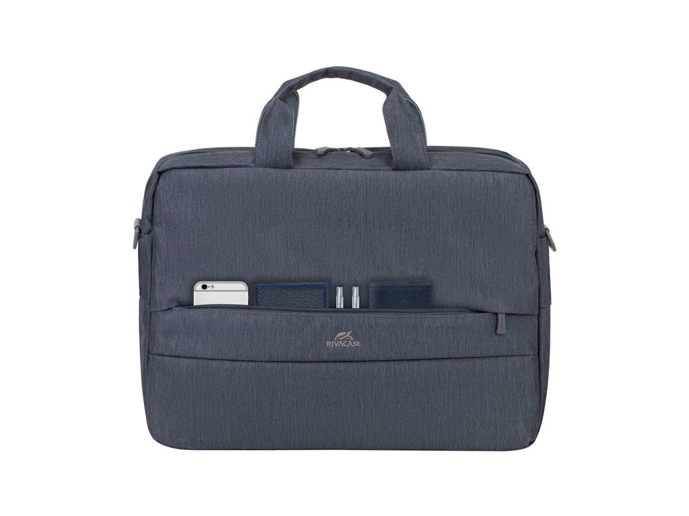 RIVACASE 7532 dark grey сумка для ноутбука 15.6 / 6 — изображение 14